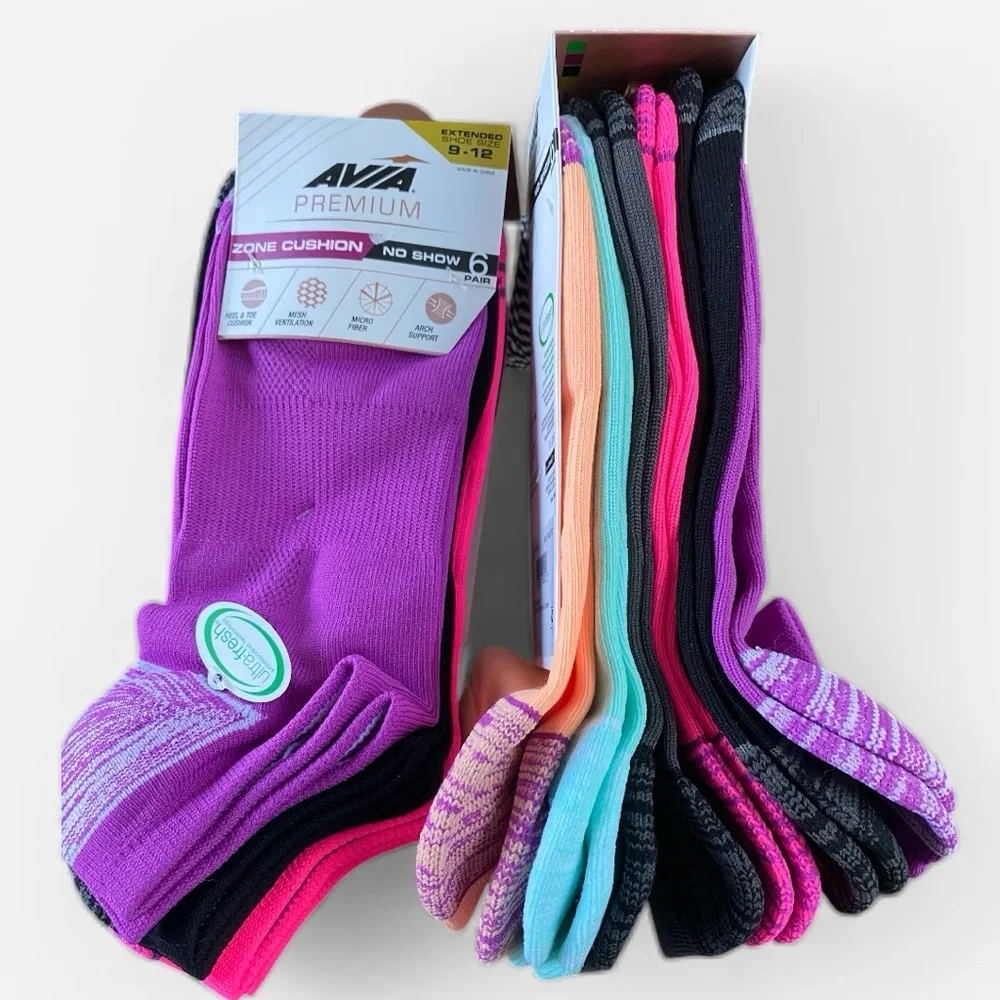 🌸Womens Extended Size Socks 12 Pair